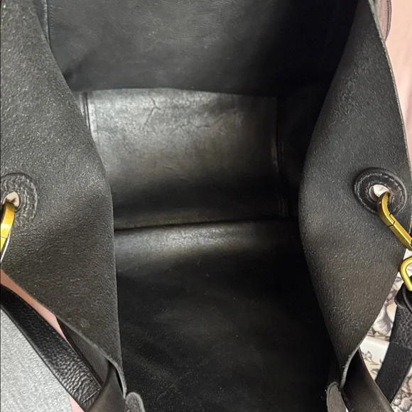 Madewell Black Leather Shoulder Bag - Picture 3 of 4